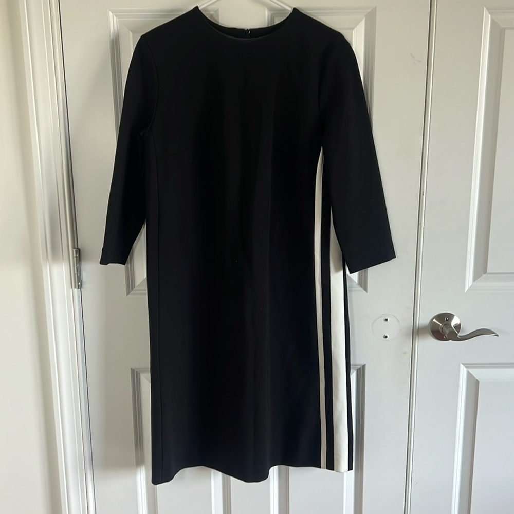 Escada Sport Black Ponte Sheath Dress Size 40